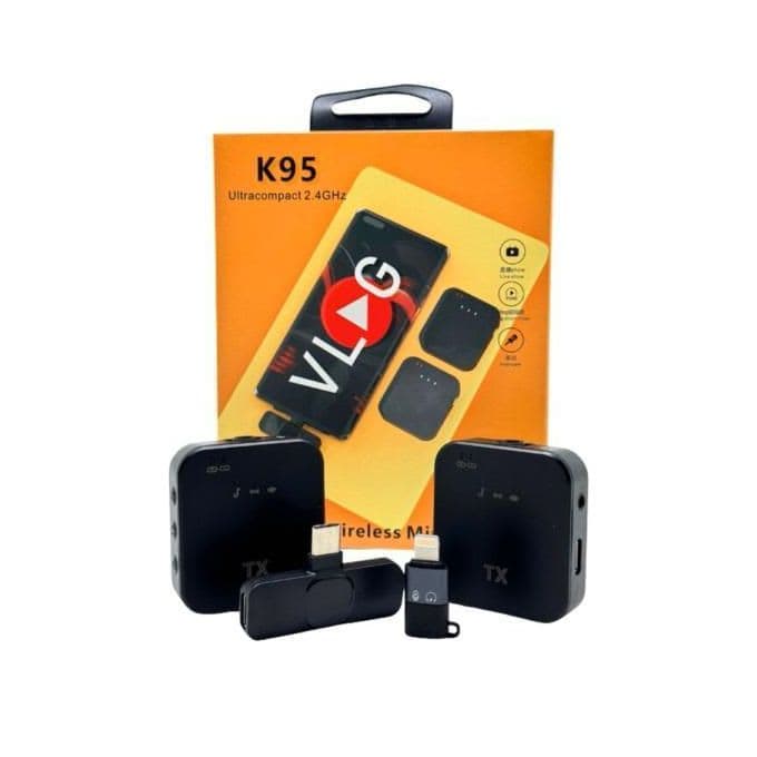 K95 VLOG Wireless microphones